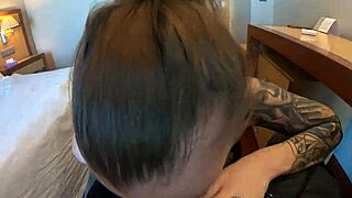 Russian Misha Maver Sucking Big Cock for Cum