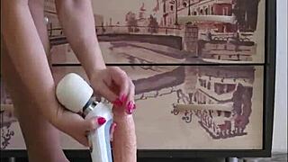 little princess plays with dicks, anal plugs, stockings, and bodysuits 😘