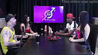 Monica Lima Starts in Porn with Jefao and Karen Oliver in Bisexual Orgy