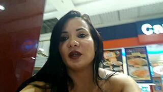 found a friend at mall and hooked up with his brother