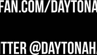 daytona hale teases with cigarette and huge boob fetish