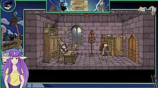 Häxtränaren Silver Del 20 med bustig brunett lärare i vild anime-action