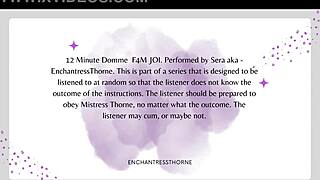 F4m femdom joi-denial 1of12