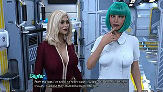Milfs and Teens Clash in Stranded Space 3 Game