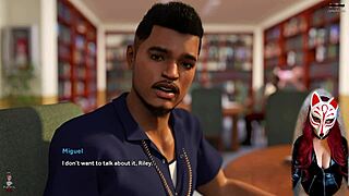 Steps of debauchery 21: sexy bookworm in stockings upskirt