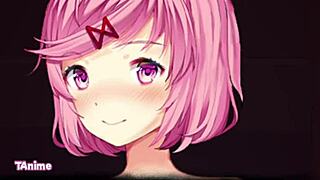 Natsuki In The Restroom After Dancing With Clothes Ripped At Night Club