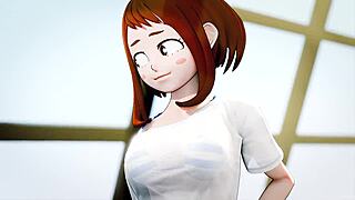 uhh ochaco uraraka in hero recruitment drive... gangbang hentai game!