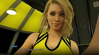 Smashing 3D Cheer Routine in Wild Hentai Action