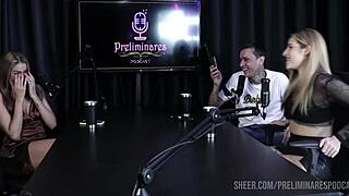 Best Moments of Yasmin Pariz in Sheer Red Lingerie Massage