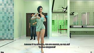 Watch this 3D cartoon girl orgasm from fucking and sucking in the car?