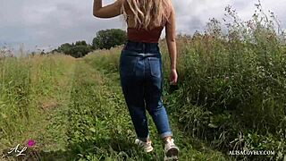 Hey, check out this couple caught fucking in a car, rough doggystyle and blowjob, double cum on butt