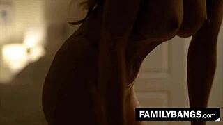 Stepsister Adriana Chechik And Abigail Mac Share Sensual Lesbian Night After Breakup