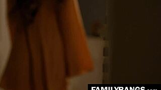 Stepsister Adriana Chechik And Abigail Mac Share Sensual Lesbian Night After Breakup