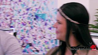 watch those big dicks vanish into tight cunts in doggystyle