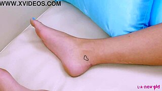 Stunning Brunette Model Closely Shows Amazing Body in Casting