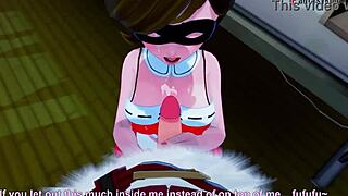 Helen Parr as Elastigirl Sucks the Wrong Santa in The Incredibles Full Fantasy Movie.