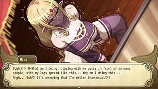 Lethargic angel engages in blowbang and fingering