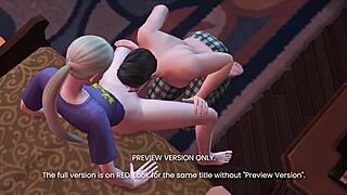 feeling naughty in this 3d hentai preview, emotions run high with anime sex.