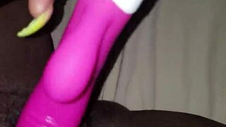 Up Close with Wet Pussy Play as Toy Keeps Dying