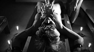 Sally Submits To Bound Face Fucking And Spitting