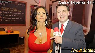 Ava Addams Plays With Her Boobs And Sucks Cock For Andrea Diprè