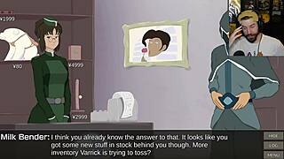 Yo, check Korra turning furry and getting all cummy in anime!