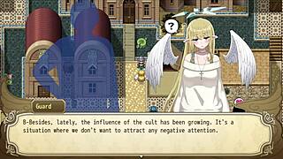 Lethargic angel engages in blowbang and fingering