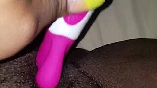 Up Close with Wet Pussy Play as Toy Keeps Dying