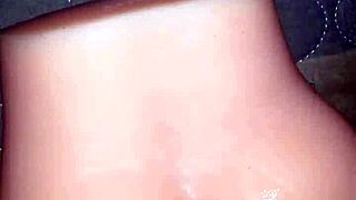 Trying my silicone toy on this big ass!