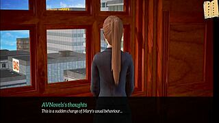 My New Family 283: Amateur Cartoon Erotic Sex Scene with Monster Cock, Orgasm, and Big Tits Brunette