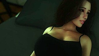 Boldly Sharing Bed With Stepsis Best Friend As She Tries Her First Big Dick In 3D Hentai