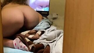 I Caught My Stepsister Watching Gangbang Porn With Double Penetration