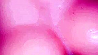 Trying my silicone toy on this big ass!