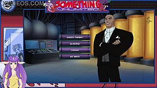 Redhead maid in anime hentai sucks monster cock in detailed blowjob scene