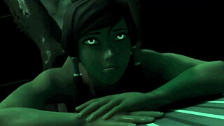 the bitch fucks different men for orgasm