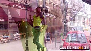 shy slender anita bellini first time fucking in public with toys and blowjob