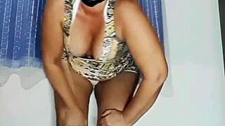 Mirelladelicia's hot exhibitionism and dildo play 😘