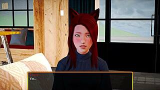 in my new family episode, this redhead with big tits dives into hentai anime action. so erotic!