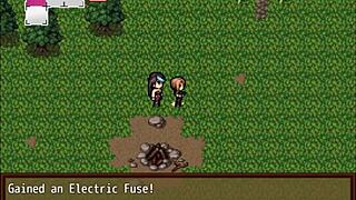 i'm pegging various items in this hentai game zombies retreat part 4 with big tits and ass