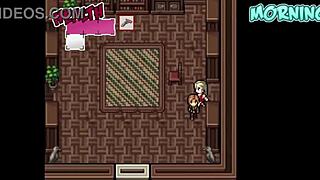 i'm pegging various items in this hentai game zombies retreat part 4 with big tits and ass