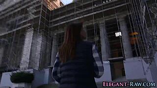 uh, classy slut gets ass fucked real hard