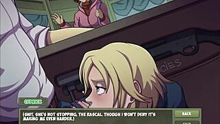 Why is Elon giving in to Detective Danzo's seduction in Witch Hunter 7?