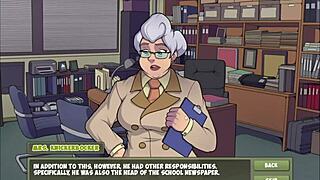 Why is Elon giving in to Detective Danzo's seduction in Witch Hunter 7?