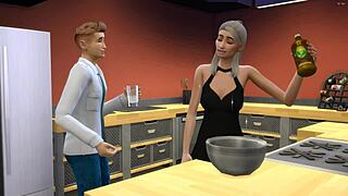 Stepson gets stepmom pregnant on New Year's Eve