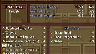 i'm pegging various items in this hentai game zombies retreat part 4 with big tits and ass