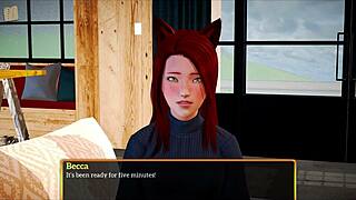 in my new family episode, this redhead with big tits dives into hentai anime action. so erotic!