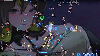 wings of seduction hentai game with giant naked space waifu