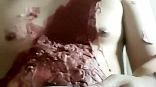 Detailed Wax Application On Cock During Foreplay Session