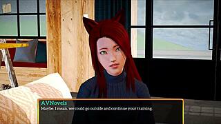 in my new family episode, this redhead with big tits dives into hentai anime action. so erotic!