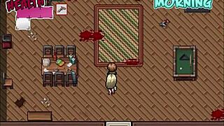 i'm pegging various items in this hentai game zombies retreat part 4 with big tits and ass